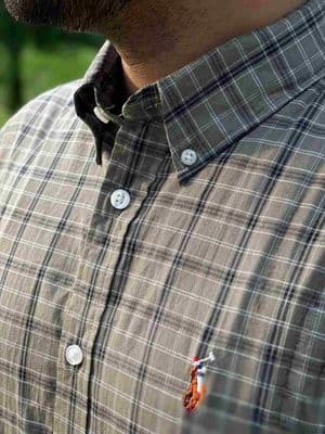 Grey / Black  Checkered Full Sleeve Cotton Shirt - Sizes M, L, XL_img_1