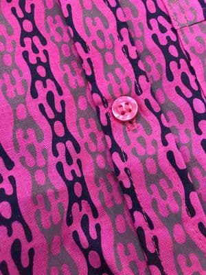 Boys Summer Printed Violet Half Shirt | Traditional Style_img_1