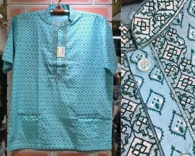Elegant Printed Light Green Fotua - Premium Quality Traditional Wear_img_0
