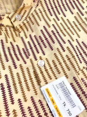 Printed Cotton Men Summer Fotua | Palli_img_0