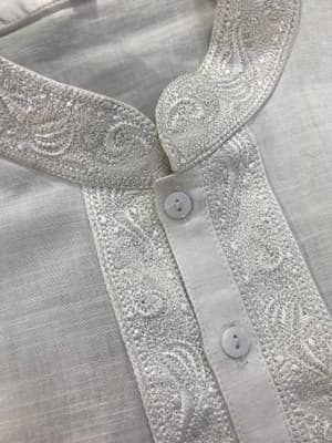 Snow White Cotton Fotua_img_0