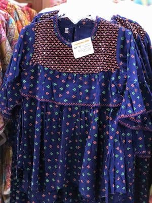 Girls Embroidered Frocks & Party Dresses - Eid Collection - Palli পল্লী_img_3