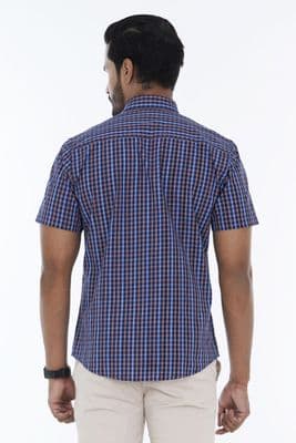 Slim Fit Short Sleeve Button Down Men Half Shirt | Palli_img_2