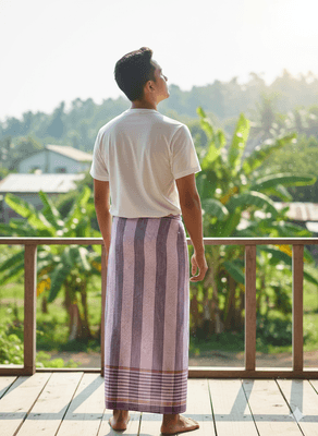 Cotton Lungi Classic Check Pattern Sirajganj Cotton Lungi:_img_0