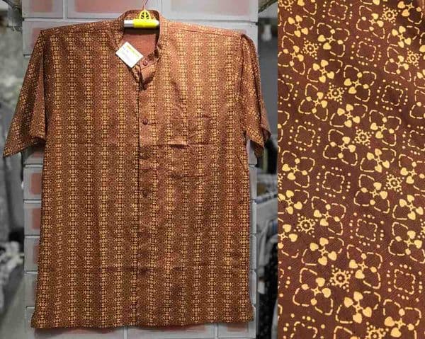 Elegant Dark Brown Fotua - Premium Quality Traditional Wear