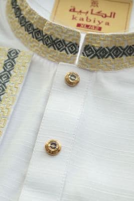 Elegant White Panjabi for Men_img_2