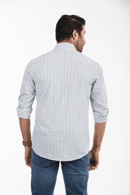 Long Sleeve Comfortable Slim Fit Men Casual Full Shirt | Palli_img_1