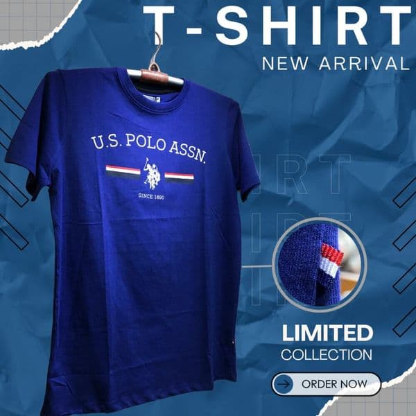 US Polo T Shirt Royal Blue