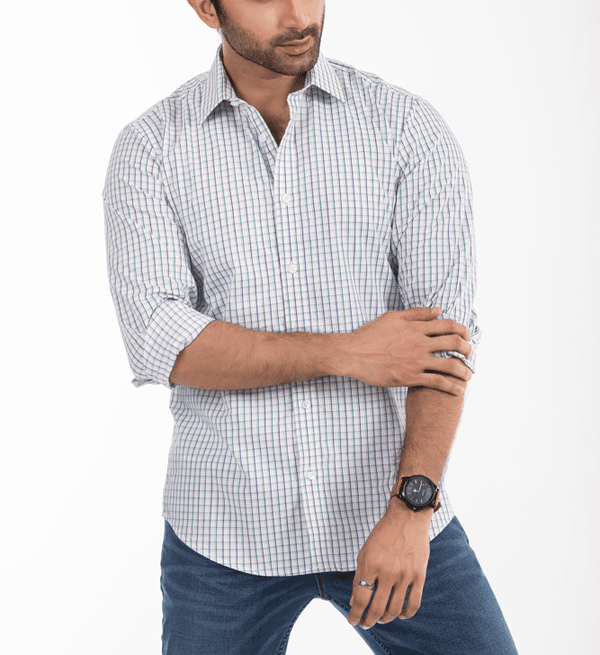 Long Sleeve Comfortable Slim Fit Men Casual Full Shirt | Palli